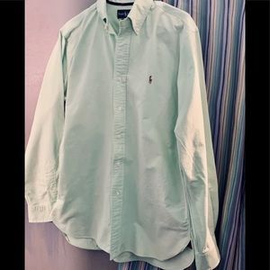 NEW RALPH LAUREN POLO M CLASSIC FIT MINT GREEN